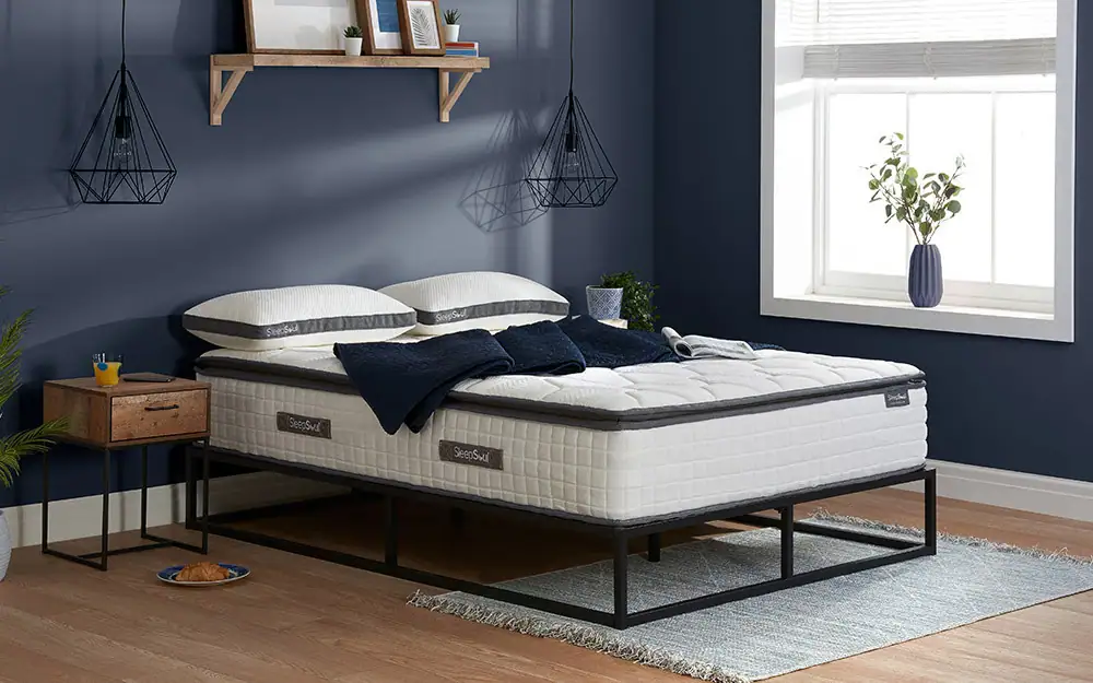 SleepSoul Bliss 800 Pocket Memory Pillow Top Mattress