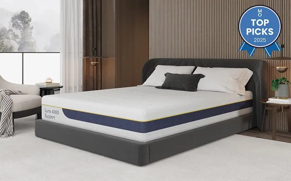 Luna 4000 Support Gel Memory Pocket Hybrid Mattress